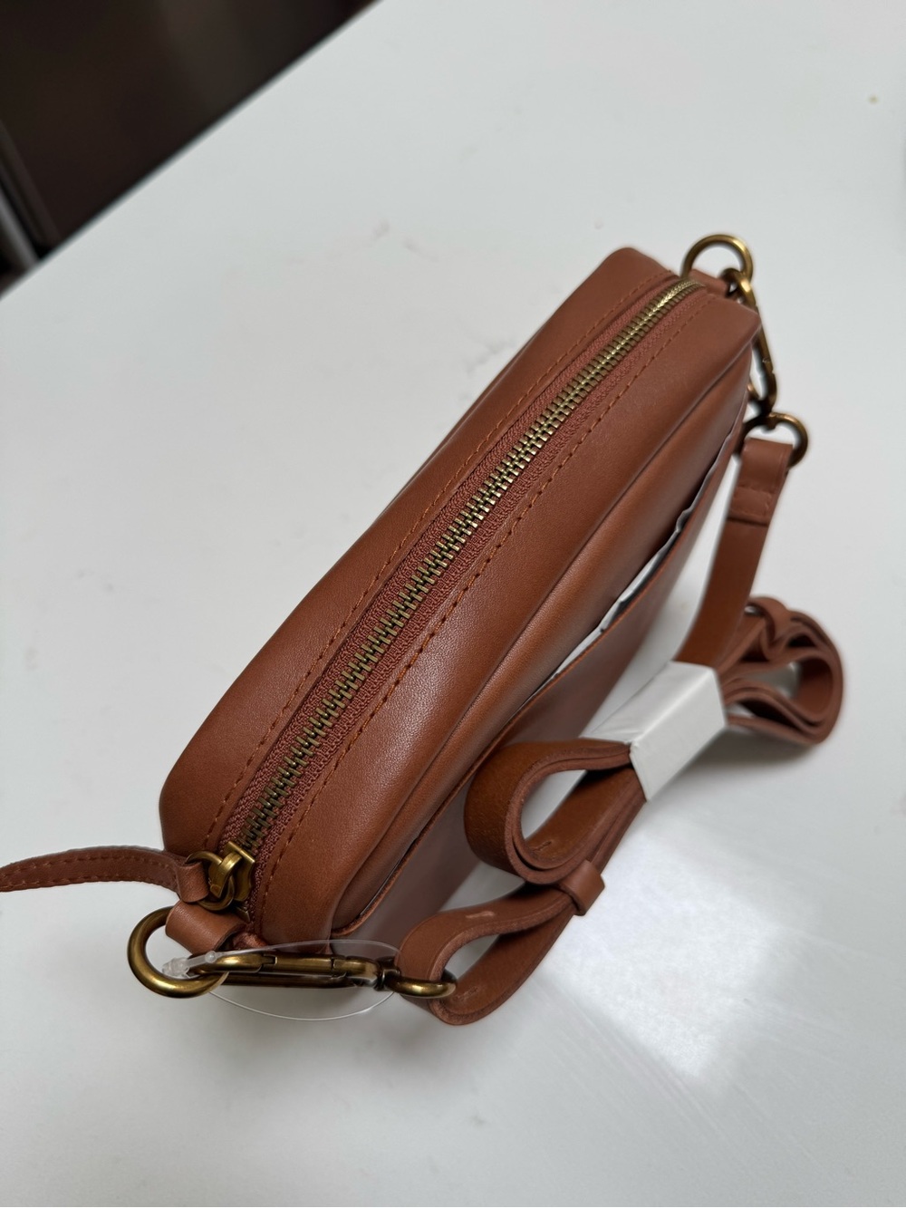Madewell Transport Brown Leather Crossbody - Picture 5 of 14